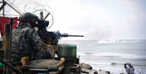 South Korea holds live-fire drills to defend islands on North Korea’s doorstep
