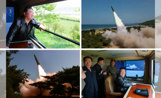 Kim Jong Un guides tactical missile test with ‘autonomous navigation’