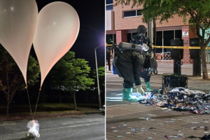North Korea blitzes South Korea with over 700 trash balloons: ROK military
