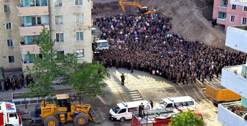 Satellite imagery casts new doubt on Pyongyang building collapse