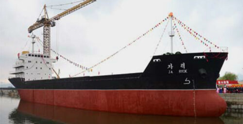 New North Korean cargo ship an increasingly rare sight