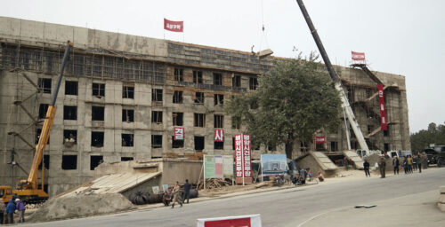 New government offices under construction in Pyongyang, photos show