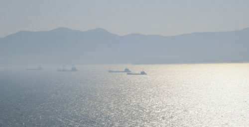Two more sanctioned North Korean ships move between S. Korea, Japan