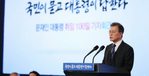 100 days of Moon Jae-in: The progress so far