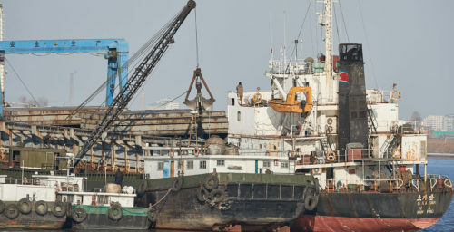 North Korean ship inspections halved in 2018, data shows