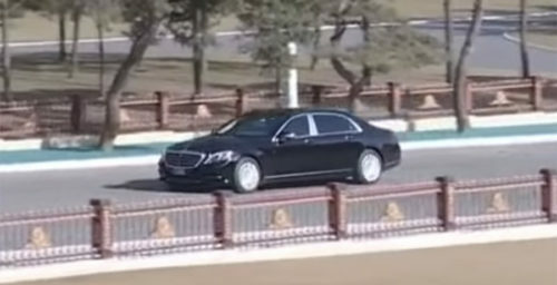 Kim Jong Un seen with new Mercedes-Maybach S 600 in recent appearance