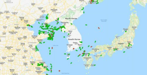 Three North Korean ships head to Chinese port, though overall activity constant