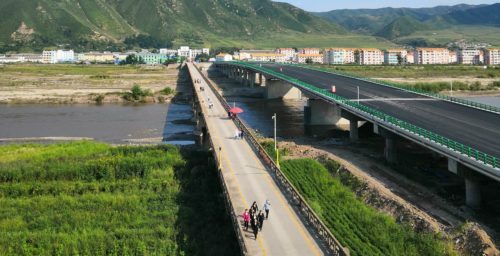 New Sino-DPRK cross-border road bridge may open soon, photos suggest