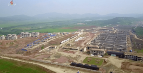 Sluggish progress on key construction despite rare visits by DPRK leader