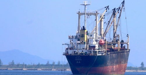 Junk vessel acquired by North Korea reappears at a rarely visited port