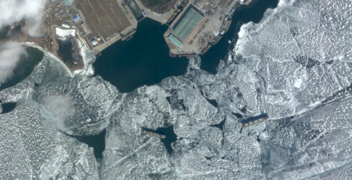 Heavy ice chills North Korean coal exports, but oil imports hold steady: Imagery