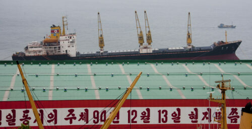 North Korean ships linked to coal smuggling congregate at Chinese port