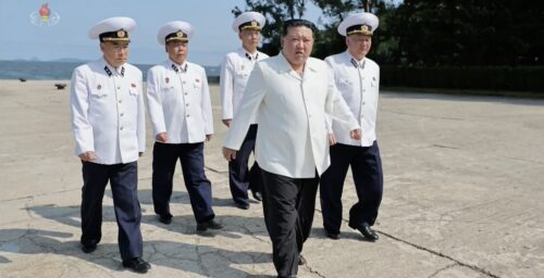 Kim Jong Un’s luxury yachts active off coast around his visits to flooded farms