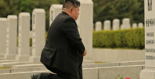 State media review: Kim Jong Un lays rose at grave of mentor who backed his rule
