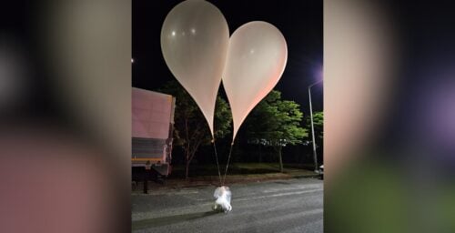North Korea’s waste balloon barrage raises stakes for two Koreas